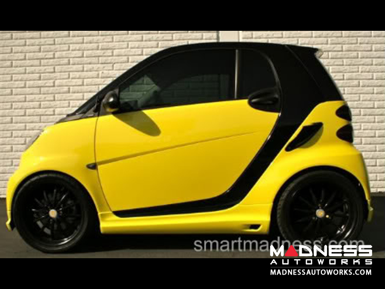 2008 Custom smart car - Yellow